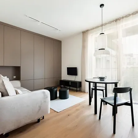아파트 Centrum Nauki Kopernika Luxury 바르샤바